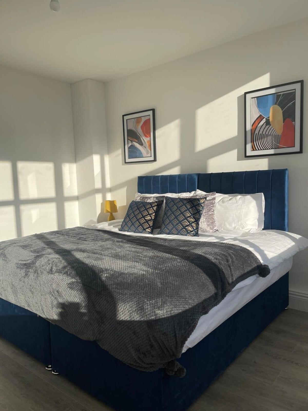 2 Bedroom Apartment - Flitwick - Contractor Friendly - Tourist Ready - Full Kitchen - Wifi - Smart Tv - Sofa Bed - Free Parking - Ideal For Short Or Long Stays Экстерьер фото